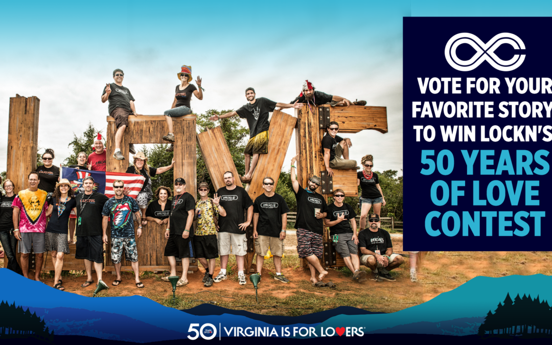 Vote For Your Favorite Story to Win LOCKN’s 50 Years of Love Contest