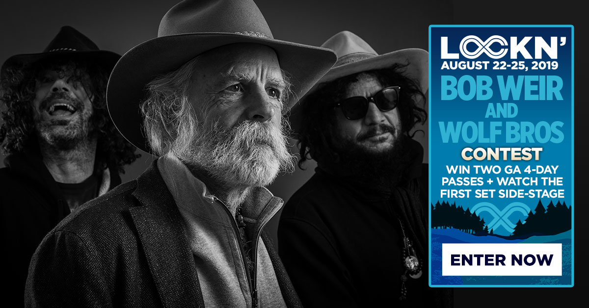 Bob Weir & Wolf Bros Are Giving Away Two 4-Day GA Passes to LOCKN’ + Side Stage Viewing!