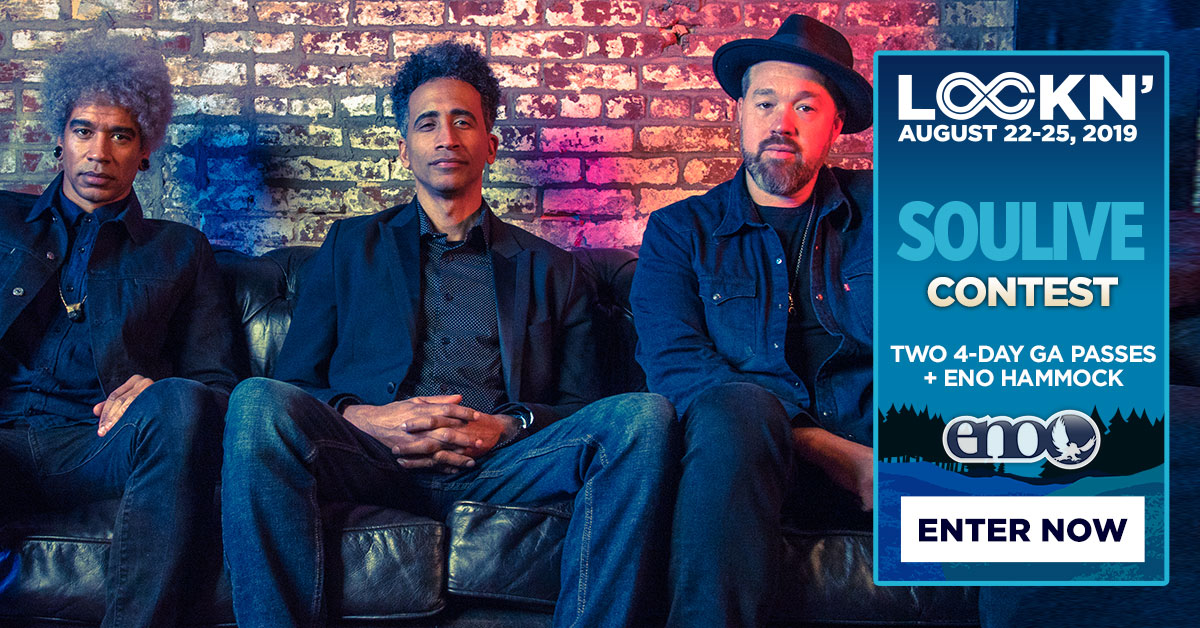 Soulive’s Giving Away Two 4-Day GA Passes to LOCKN’ + ENO Hammock!