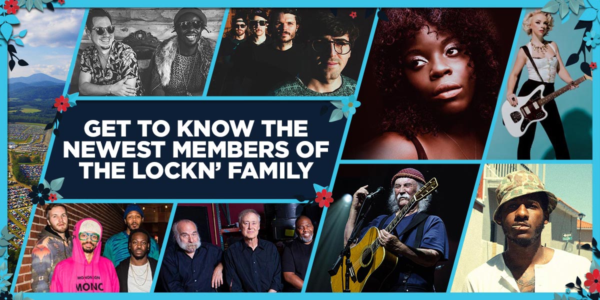 Get to Know the New Members of the LOCKN’ Family