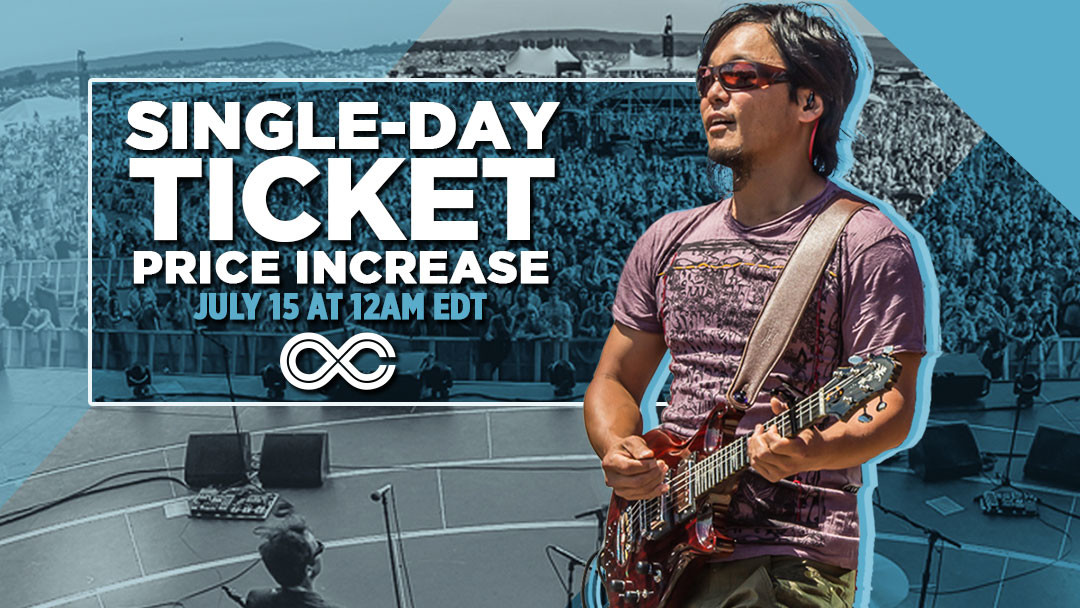 Grab Single-Day Tickets before prices go up this Friday!