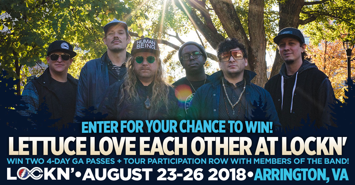 Win Two 4-Day GA Passes + Tour of Participation Row With Members of Lettuce!