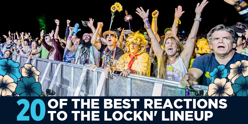 20 of the Best Reactions to the LOCKN’ Lineup