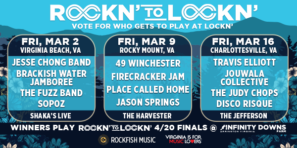 Congrats to Our Top 12 Rockn’ to LOCKN’ Semi-Finalists!