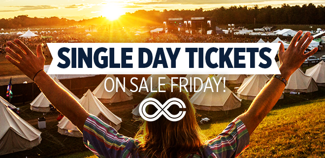 Single Day Tickets On Sale Friday!